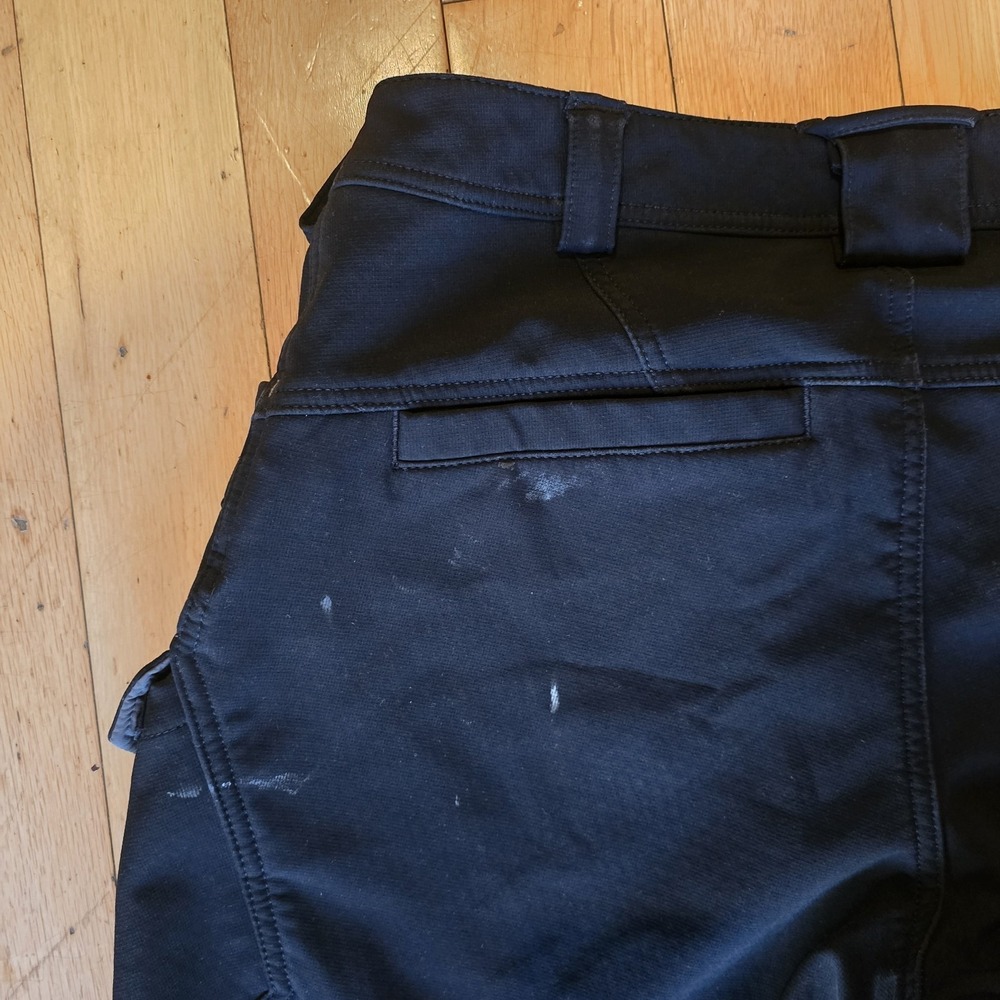 Truewerk T3 Work Pants Mens 36x36 Black Fleece Lined Cargo Utility Stretch - Picture 12 of 16